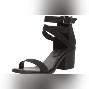 Jessica Simpson Womens Rayvena Suede Open Toe Casual Ankle Strap Sandals